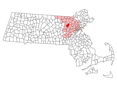 Acton, MA - Geographic Facts & Maps - MapSof.net