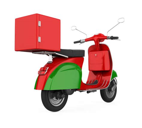 Best Pizza Delivery Bike Stock Photos, Pictures & Royalty-Free Images - iStock