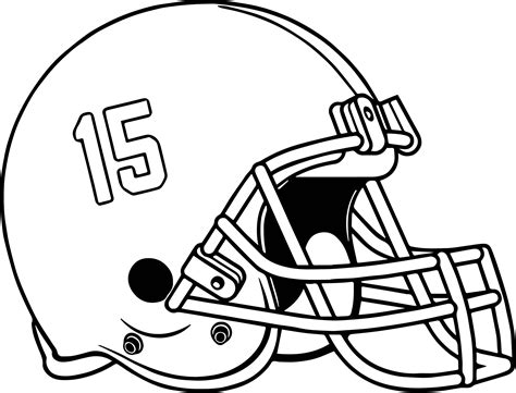 College Football Helmet Pages Coloring Pages