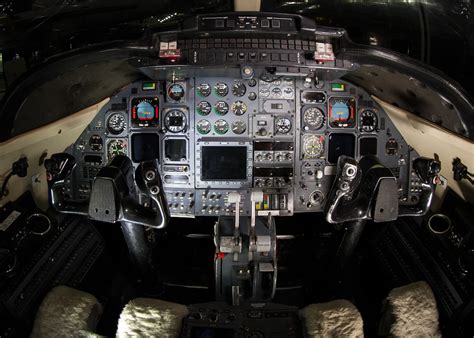 Learjet 35A Cockpit