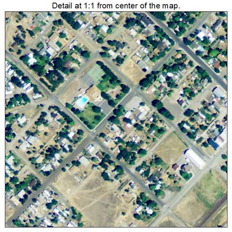 Aerial Photography Map of Montague, CA California