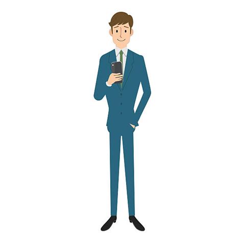 Royalty Free Man Holding Phone Clip Art, Vector Images & Illustrations - iStock