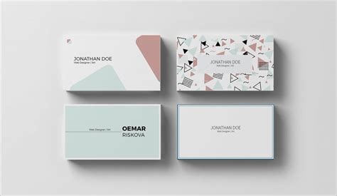 Business Card Design Inspiration: 60 Eye-Catching Examples