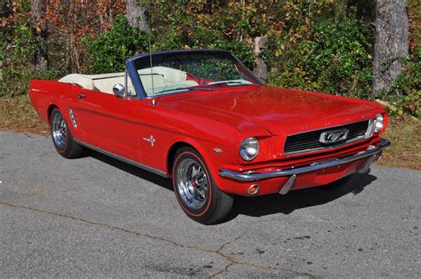 1966, Ford, Mustang, Convertible, Muscle, Classic Wallpapers HD ...