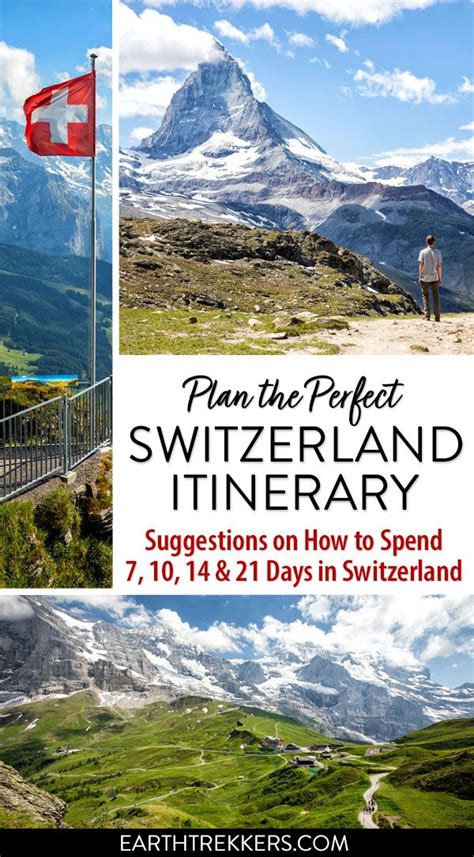 Switzerland Itinerary: How to Spend 7 to 21 Days in Switzerland | Earth ...