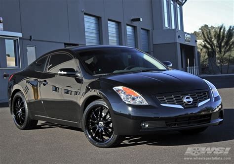 2009 Nissan Altima with 20" Enkei LF-10 in Gloss Black (Luxury Sport) wheels | Wheel Specialists ...