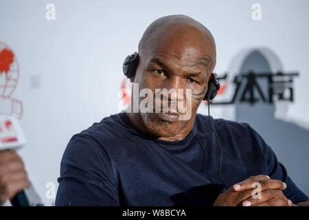 American boxer Mike Tyson attends the book signing for fellow boxer Big Joe Egan in London on ...