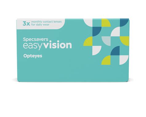 easyvision Opteyes Monthly Disposables Contact Lenses | Specsavers New ...