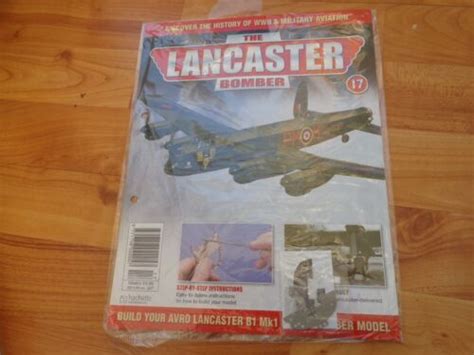 1/32 HACHETTE BUILD YOUR OWN THE LANCASTER BOMBER MODEL PLANE ISSUE 17 ...