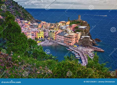 Cinque Terre Views from Hiking Trails of Seaside Villages Italian ...