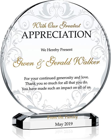 Buy Crystal Central Personalized Appreciation and Recognition Award ...