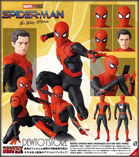 Medicom Toy Spider-man: No Way Home Mafex No.194 Spider-man (Upgraded Suit) - Comic Sanctorum