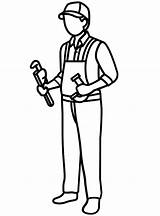 Plumber 2 Coloring Page  Free Printable Pages For Kids sketch template