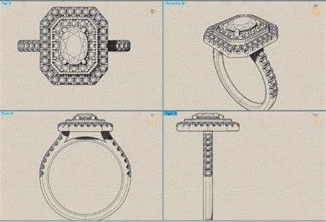 Custom Engagement Ring, Custom ring design, 3D CAD design a ring, custom made Engagement Rings ...