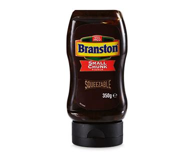 Branston Smooth Pickle 355g, Small Chunk Pickle 350g or Pickle 310g ...