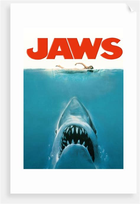 Jaws Movie Poster Original Artwork posters & prints by Revolution Posters