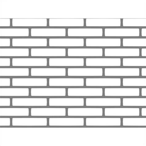 Brick Wall Stencil - Wall Design Ideas