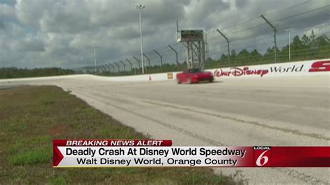 1 killed, 1 injured in Walt Disney World Speedway crash