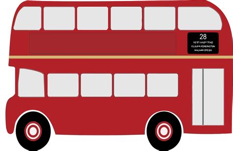 London clipart double decker bus, London double decker bus Transparent FREE for download on ...