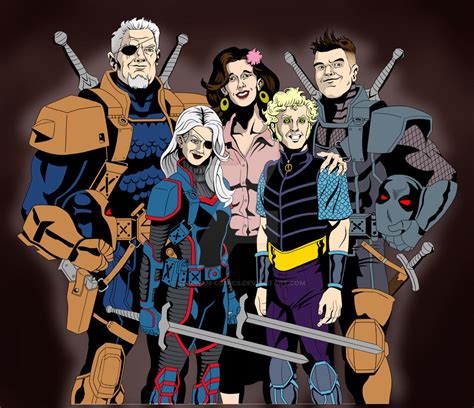 Slade Wilson Family Values by Needham-Comics on DeviantArt