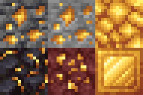 exuvium's better gold - Minecraft Resource Pack