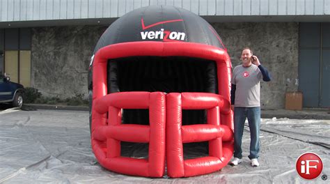 Custom Sport Team Inflatables, Inflatable Football Helmet, Sports Team