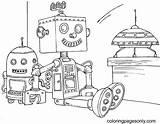 Mais De 40 Páginas Para Colorir Robôs  PDF Impressão Grátis E sketch template
