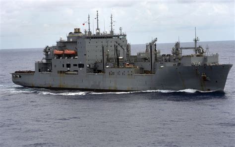 USNS Amelia Earhart (T-AKE-6), 2008, a Lewis and Clark-class dry cargo ship of the United States ...