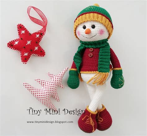 Amigurumi Snowman Free Pattern – Handmadecraft