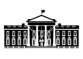 The White House Vector | Free Vector Art at Vecteezy!