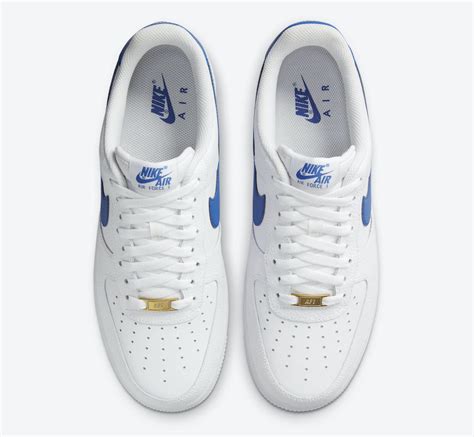 Nike Air Force 1 Low White Royal Blue DM2845-100 Release Date - SBD