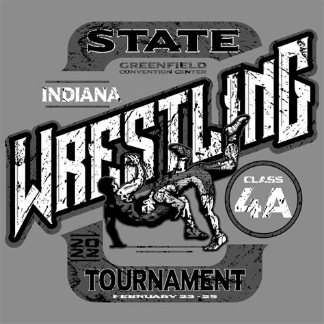 Wrestling Shirt Logo | Tournament T-Shirt Design Template