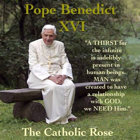 Pope Emeritus Benedict XVI. Another Baltimore catechism question 6 ...