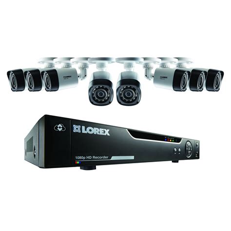 Lorex 1080p HD 8 Channel 2TB DVR Home Security CCTV Kit with 8 Cameras | eBay