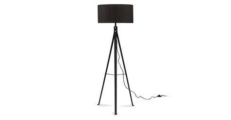 Three legs are better than two. The Trio floor lamp stands 5 feet high, and instantly adds ...