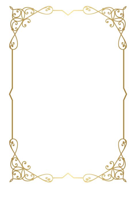 Fancy Gold Borders And Frames