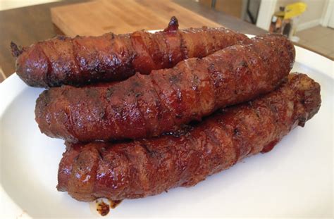 Bacon Wrapped Smoked Sausage Recipe