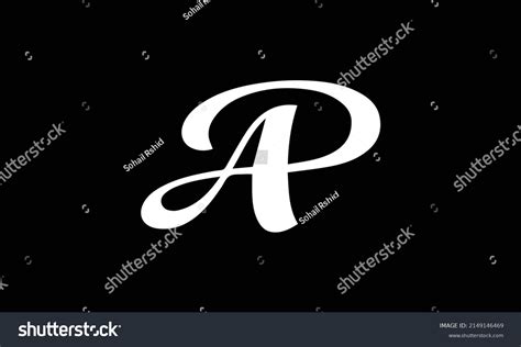 Creative Professional Trendy Minimal Letter Ap Stock Vector (Royalty Free) 2149146469 | Shutterstock