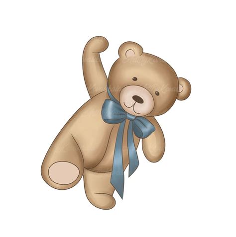 Teddy Bear Clipart Bear PNG Baby Bear PNG Baby Shower - Etsy in 2022 | Teddy bear clipart, Bear ...