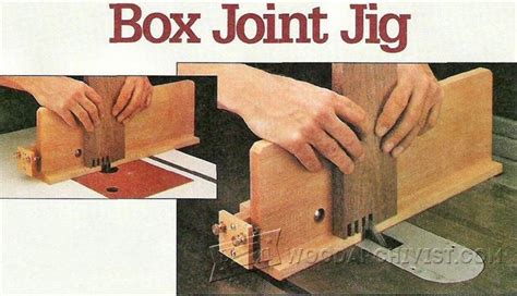 Box Joint Jig Plans • WoodArchivist