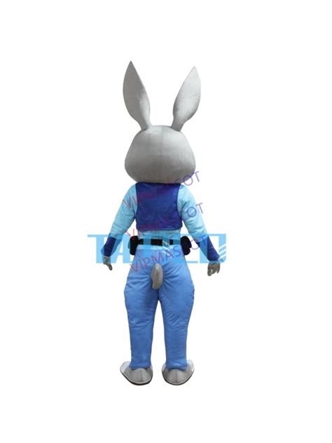 New Judy Hopps Rabbit Mascot costume from Zootopia Carnival Free Ship Adult