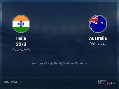 India vs Australia live score over 2nd ODI ODI 1 5 updates | Cricket News