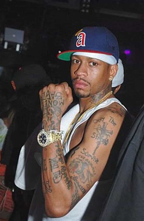 Allen Iverson Tattoos | List of Allen Iverson Tattoo Designs