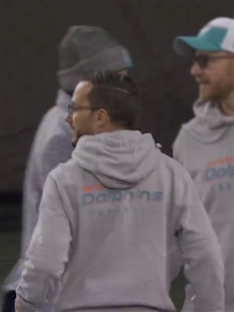 NFL Miami Dolphins Mike McDaniel Grey Hoodie