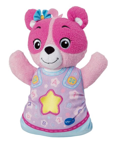 VTech Soothing Songs Bear, Plush Toy for Baby with Music, Pink - Walmart.com - Walmart.com