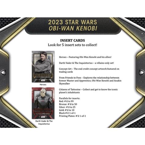 2023 Star Wars Obi-wan Kenobi – (90 Packs) CHUTE – Brand Vending Products