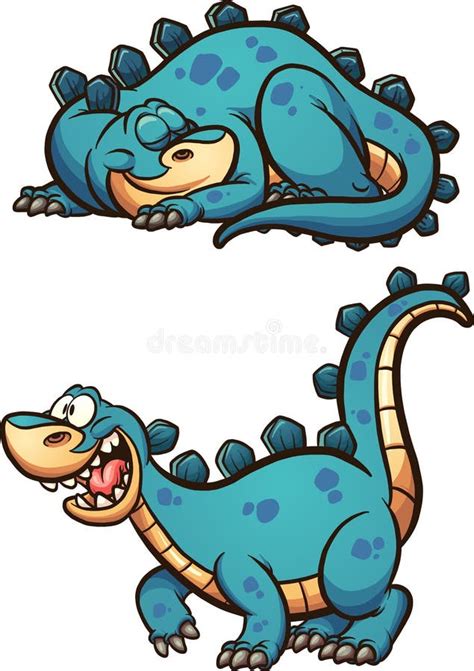 Sleeping Dinosaur Stock Illustrations – 520 Sleeping Dinosaur Stock ...