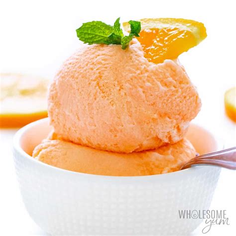 Sugar-free orange sherbet recipe (+ flavor selection!) - Story Telling Co