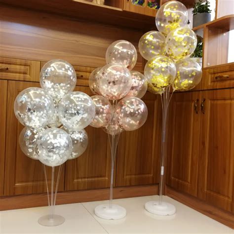 70/100/120cm Balloons Stand Balloon Holder Column Confetti Balloon Baby ...