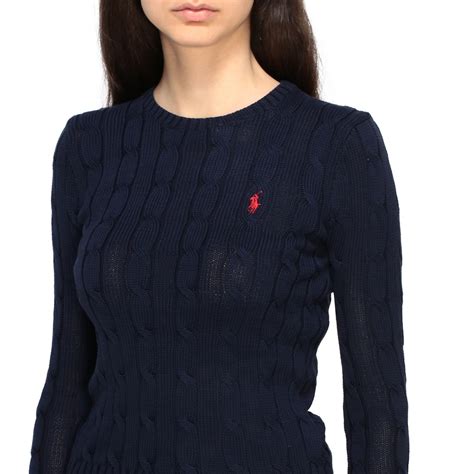 POLO RALPH LAUREN: Sweater women | Sweater Polo Ralph Lauren Women Blue | Sweater Polo Ralph ...